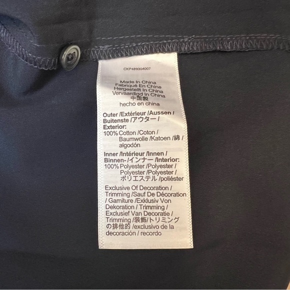 Madewell Windowpane Tiered Midi Dress Navy Blue 0 NWT Cottagecore Boho Coastal - Picture 5 of 5